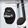 Tesla Door Lock Shock Absorbing Pad for Model 3/Y/S/X - Refreshed Car Door Lock Buckle Cover