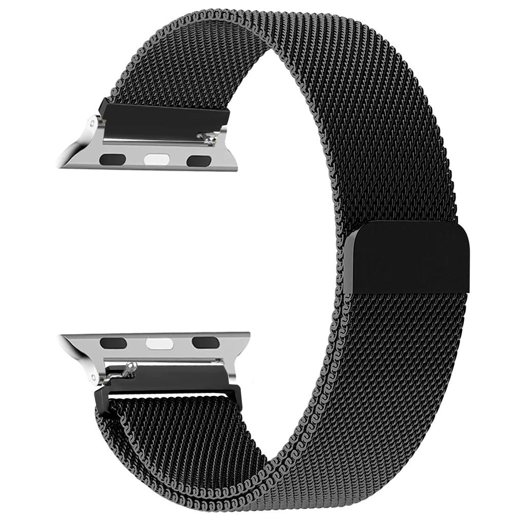 Μιλανέζικο λουράκι Για λουράκια Apple Watch 46mm 49mm 45mm 44mm 42mm 41mm 40mm Βραχιόλι iwatch Σειρά 10 9 3 4 6 5 SE 7 8 Ultra2 Correa