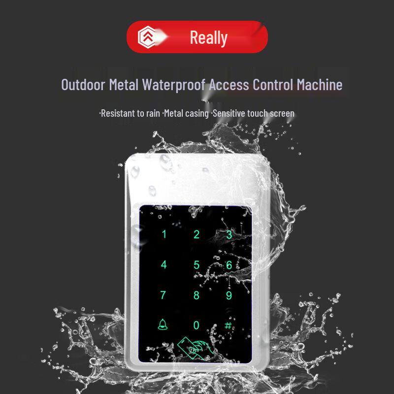 Realand Outdoor Waterproof RFID Access Control System CN plug (adapter included)