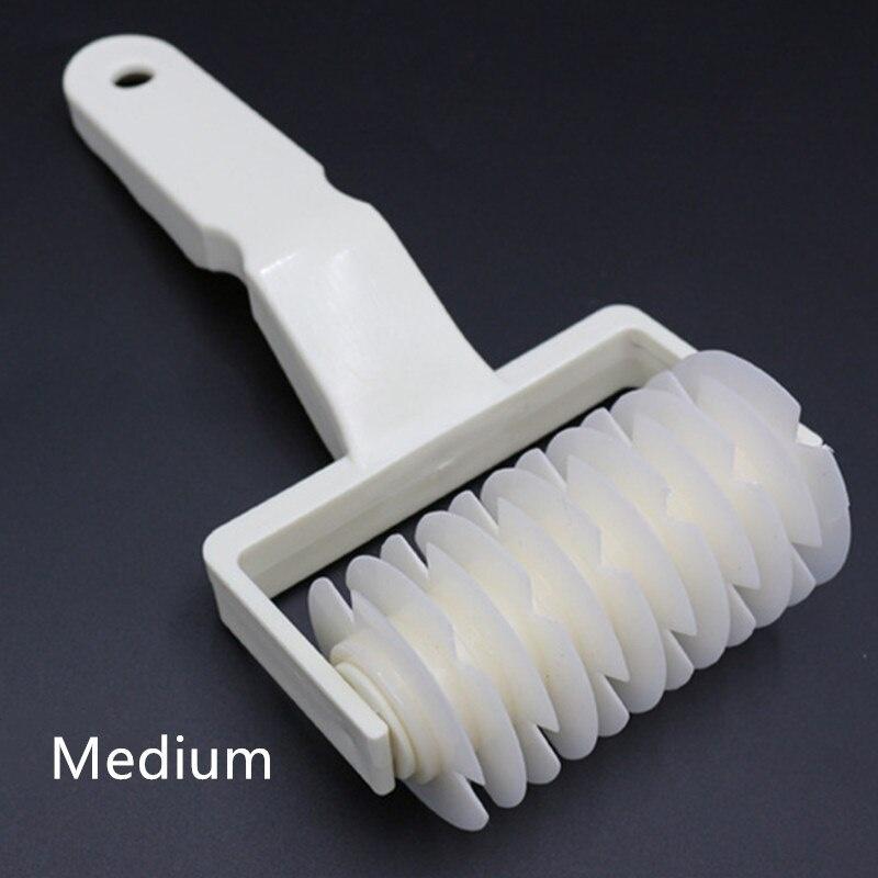 S/M/L Plastic Mesh Knives Pizza Cracker Slices Cakes Baking Tools Dough Roller Lattice Cutting Tools