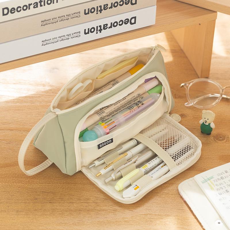 

2025 New Style Large Capacity Multifunctional Pencil Case for Girls - Perfect for Junior High and High School Students
