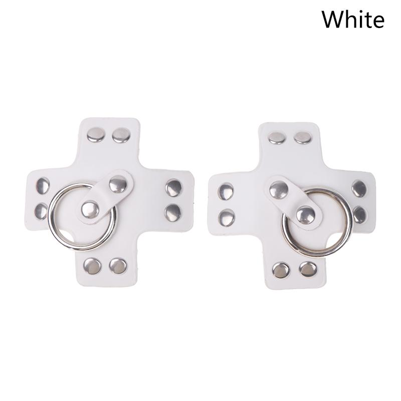 Women 1Pair Sexy Leather Cross Nipple Cover Reusable Breast Stickers Self Adhesive Nipple Pasties Nipple Covers Bra Accessoriesw