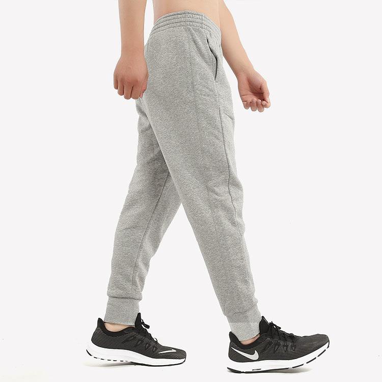 Jordan Flight Fleece Embroidered Logo Joggers Men Bottoms Grey AH3933-064