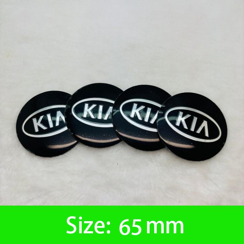 Tappo Centrale Mozzo Ruota Auto Emblema Adesivo Accessori Per Kia GT-Line Sportage Ceed Rio Picanto Sorento Soul Cerato Venga Forte K9