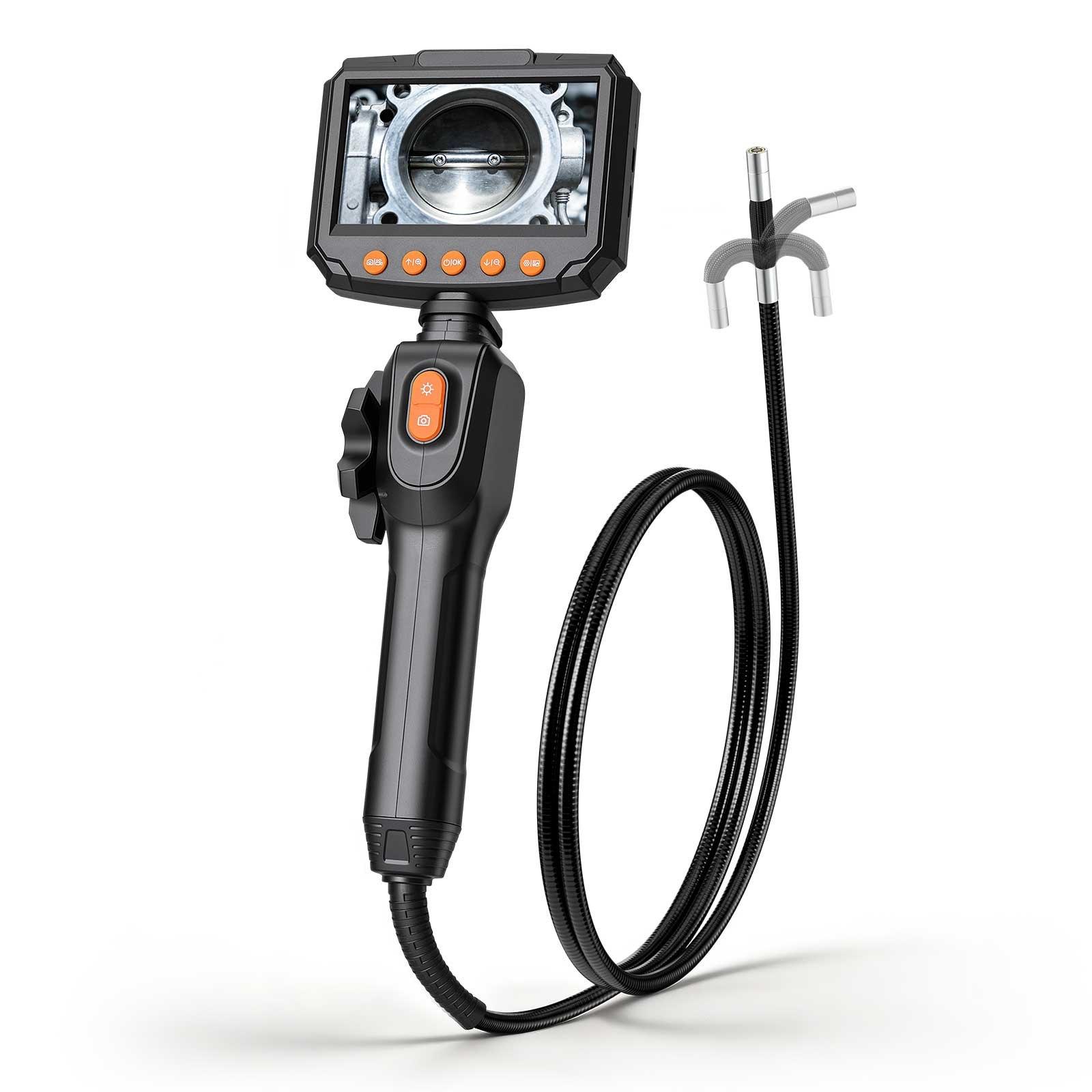 VEVOR Articulating Endoscope with Light, Two-Way