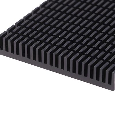 150*93*15MM Heizplatte Kühlkörper Hohe Qualität Aluminium Kühlkörperplatte Schwarzer Radiator Hersteller