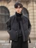 Trendy 2025 Stand-Up Collar Men's Thickened Down Vest - Casual Winter Puffer Outerwear with High-End Style