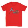 Vintage T-Shirt Strand Regular Show Mode T-Shirts 100% Baumwolle T-Shirt für Herren Y2K Basic Lockere Kurzarm-T-Shirts