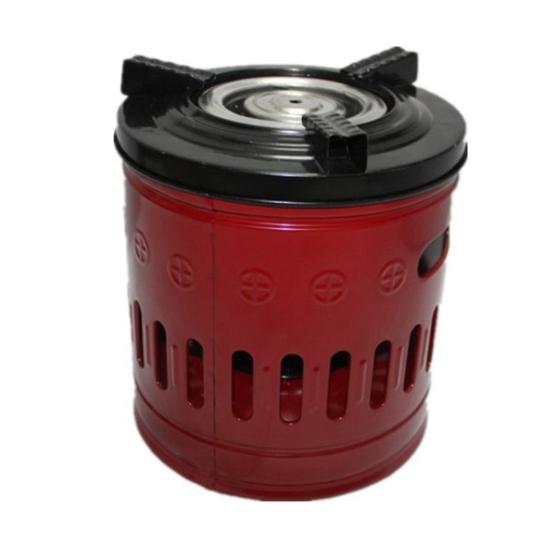 

Dual-Fuel Camping Stove for 2-4 People Portable Kerosene And Diesel Burner Large Capacity Fuel Tank Outdoor Stove for Hiking BBQ Emergency Heating красный