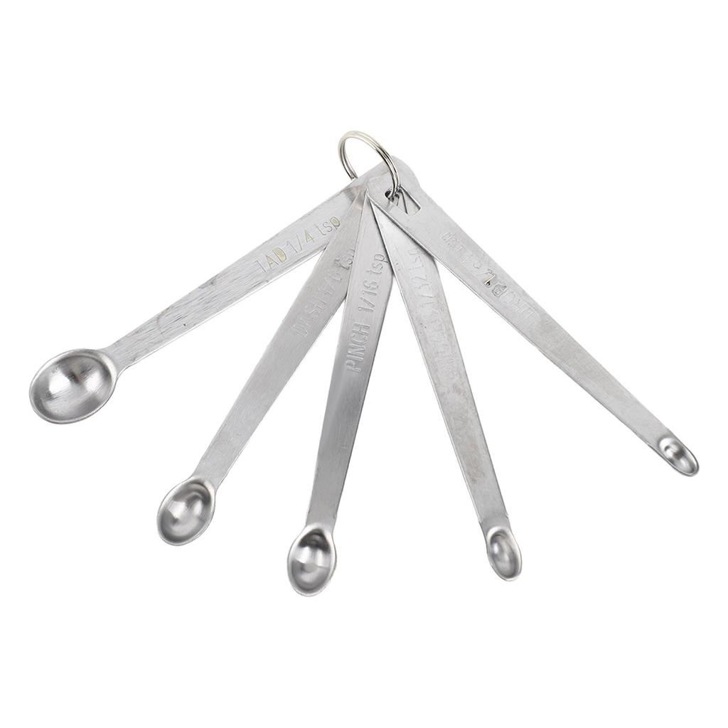 Mini Measuring Spoon Set Kitchen Seasoning Measuring Spoon Five Piece Set Combination Stainless Steel Measuring Spoon 5