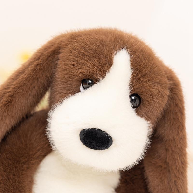 45cm Rottweiler Hund Plüschtier Kuscheltier Schwarzer Brauner Welpe Sitzend Cartoon Tierpuppe Wie Echte Kuscheltiere Schlafbegleiter Geschenk