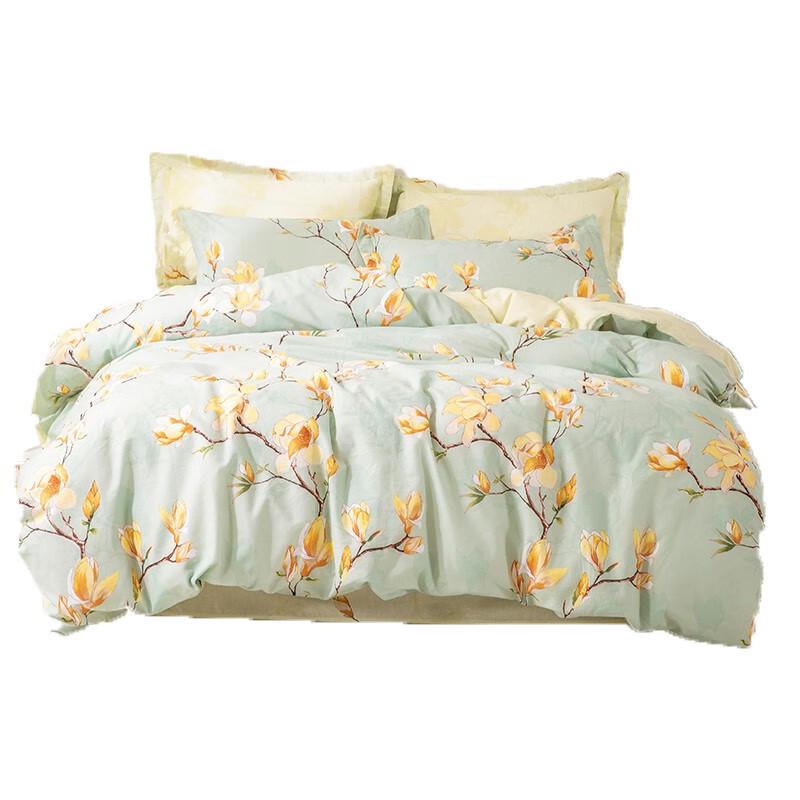Постельное белье Dohia Snow Jade Spring из хлопковой марли