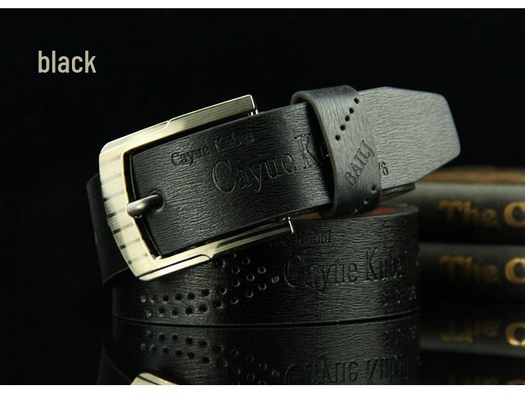 Men's Casual Fashion Retro Hollow Antique Leather Belt