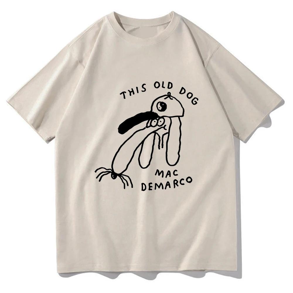 Mac DeMarco This Old Dog Tshirt 2026 Funny Men and Women Clothing Harajuku Clothes Summer Tops Unisex Graphic T Shirts Summer