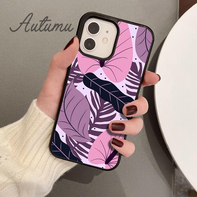 Plants Palms Jungle Phone Case for iPhone 11 12 13 14 Pro Max mini X XR XS SE 2020 6S 7 8 Plus Samsung Galaxy S21 S22 shell