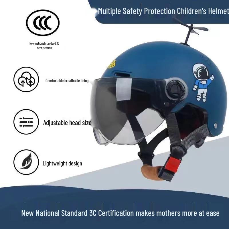 Kindersicherheitshelm 3C-Standard für Elektroroller - Universell passend für alle Jahreszeiten