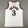 Philadelphia 76ers Allen Iverson 3 Authentic Stitched Mesh Basketball Jersey Men Women Sportswear