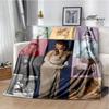 Singer Ariana Grande Printed Blanket Warm Flannel Blankets Soft And Comfortable Home Travel Blanket Bed Linings Birthday Gift
