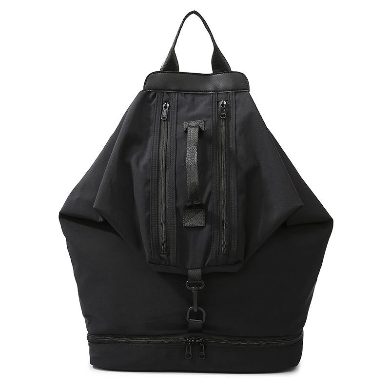 

New Fitness Bag Men s Wet and Dry Separation Backpack Swimming Sports Equipment Women s Large Capacity Casual Versatile чорний