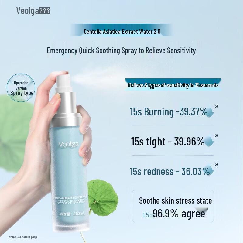 Fuerjia Centella Asiatica Soothing Repair Essence Water