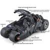 1:18 Cool Batmobile Alloy Model Toys, Exquisite Desktop Ornaments, Cool Sound and Light Spray, Christmas Gifts