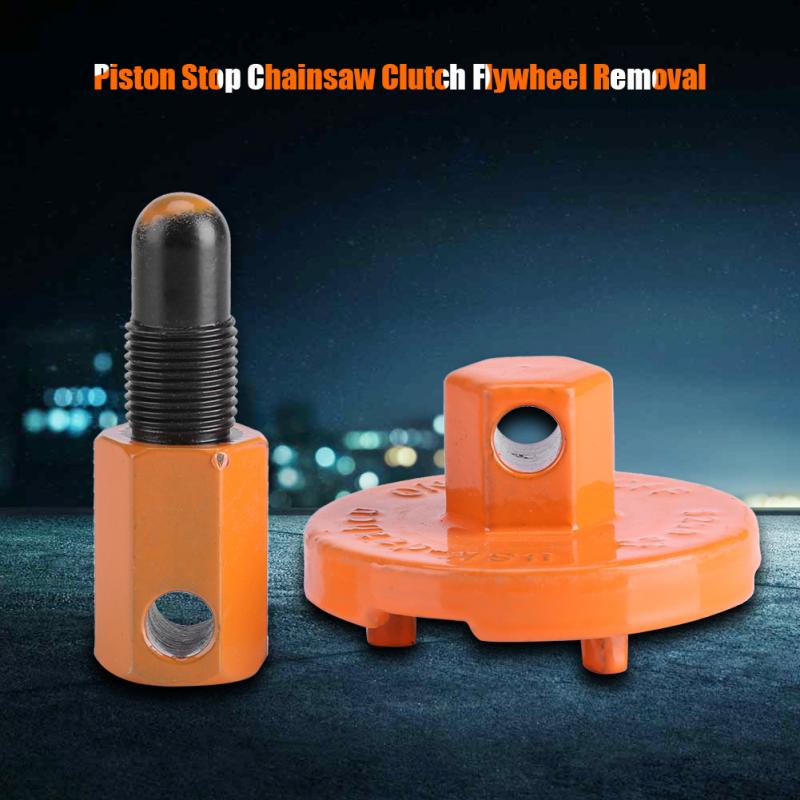 Universal Chainsaw Clutch Removal Piston Stop Plug Flywheel Disassembly Tool Universal Chainsaw Clutch Removal Piston Stop Plug Flywheel Disassembly Tool