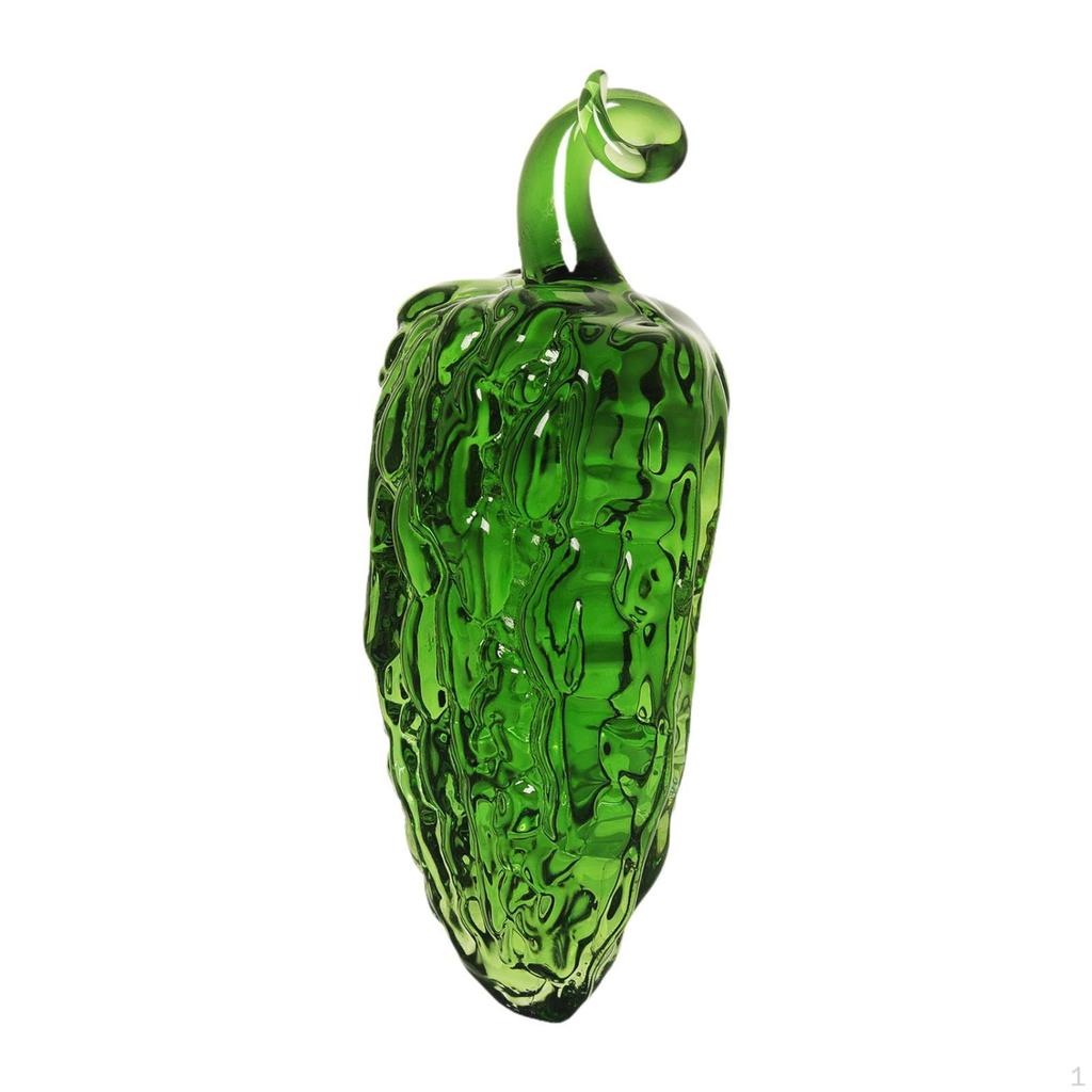 Decorative Fruits Figurines Crystal Sculpture Chirstmas Decor Display Props for Hotel