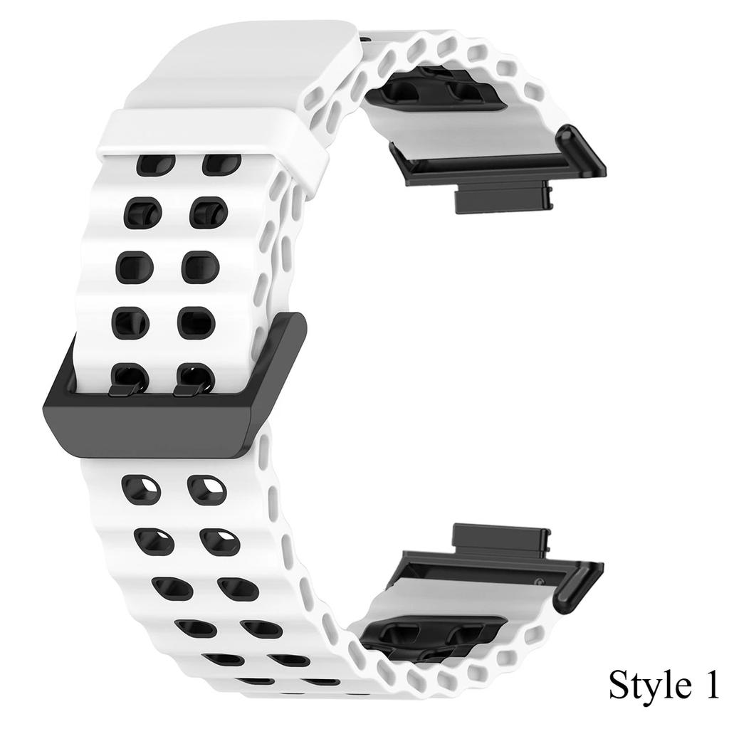 Voor Redmi Watch 6 Siliconen Polsband Voor Redmi Watch 5/4 Horlogebandje Voor Xiaomi Mi Band 8/9Pro Ademend Bandje Sportarmband