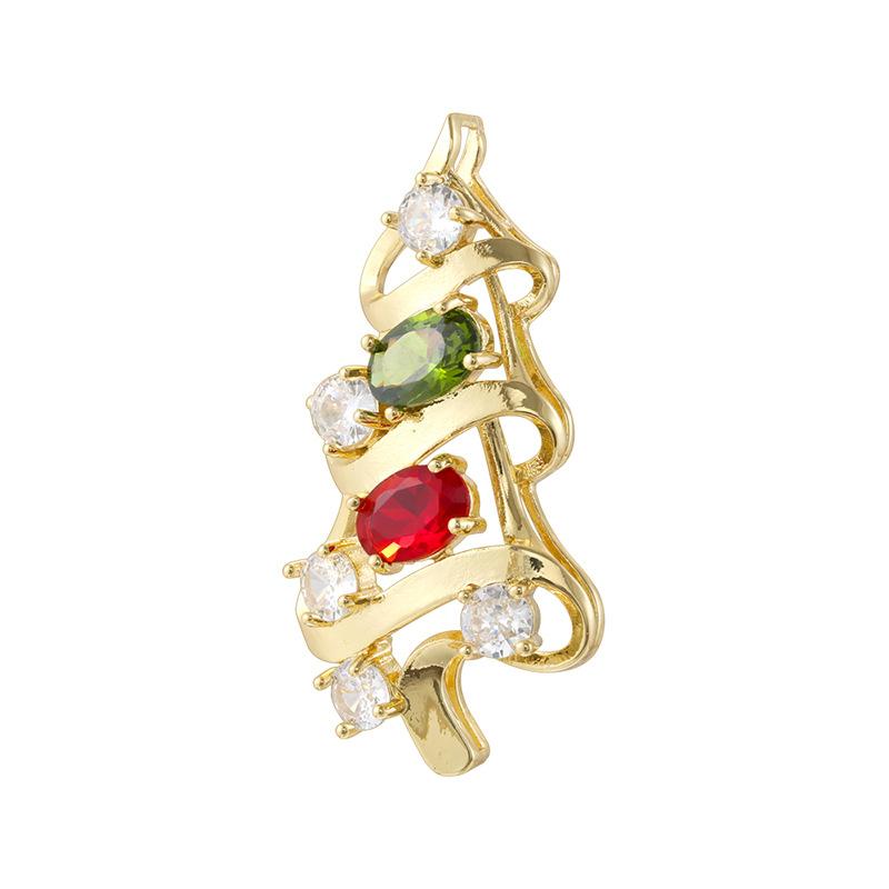 Color Dripping Christmas Tree Pendant Personalized Diy Christmas Ornaments Pendant Vd 2085-89