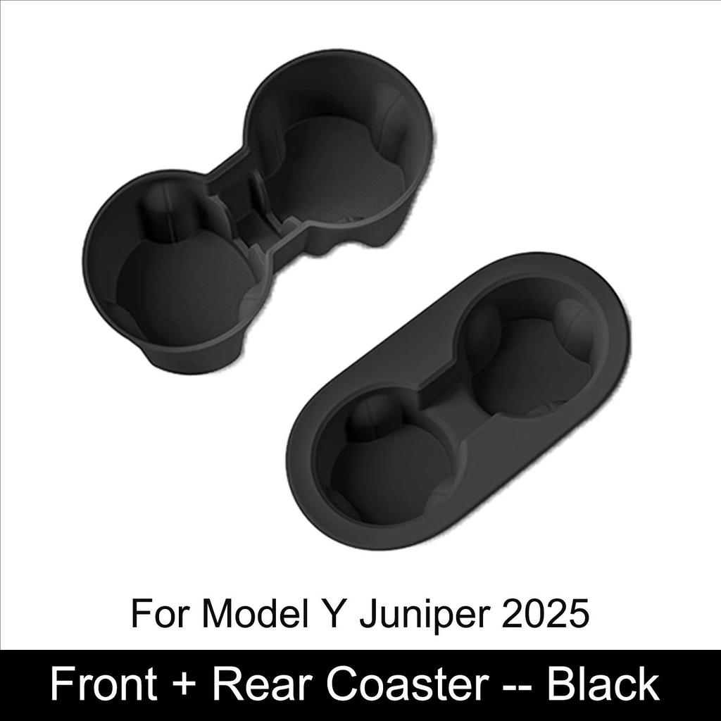 For Tesla New Model Y Juniper 2025 Center Control Armrest Storage Organizer Box Water Cup Sunglasses Phone Holder Tray MY LAUNCH