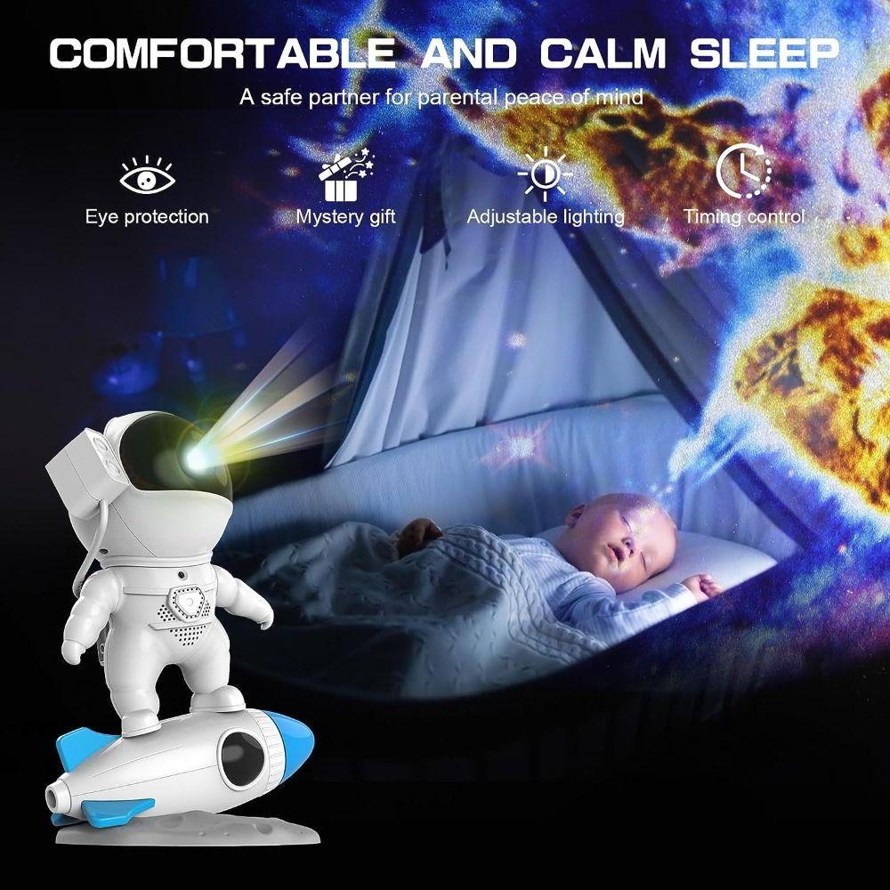 

White Astronaut Galaxy Projector LED Astronaut Star Projector Home Decoration