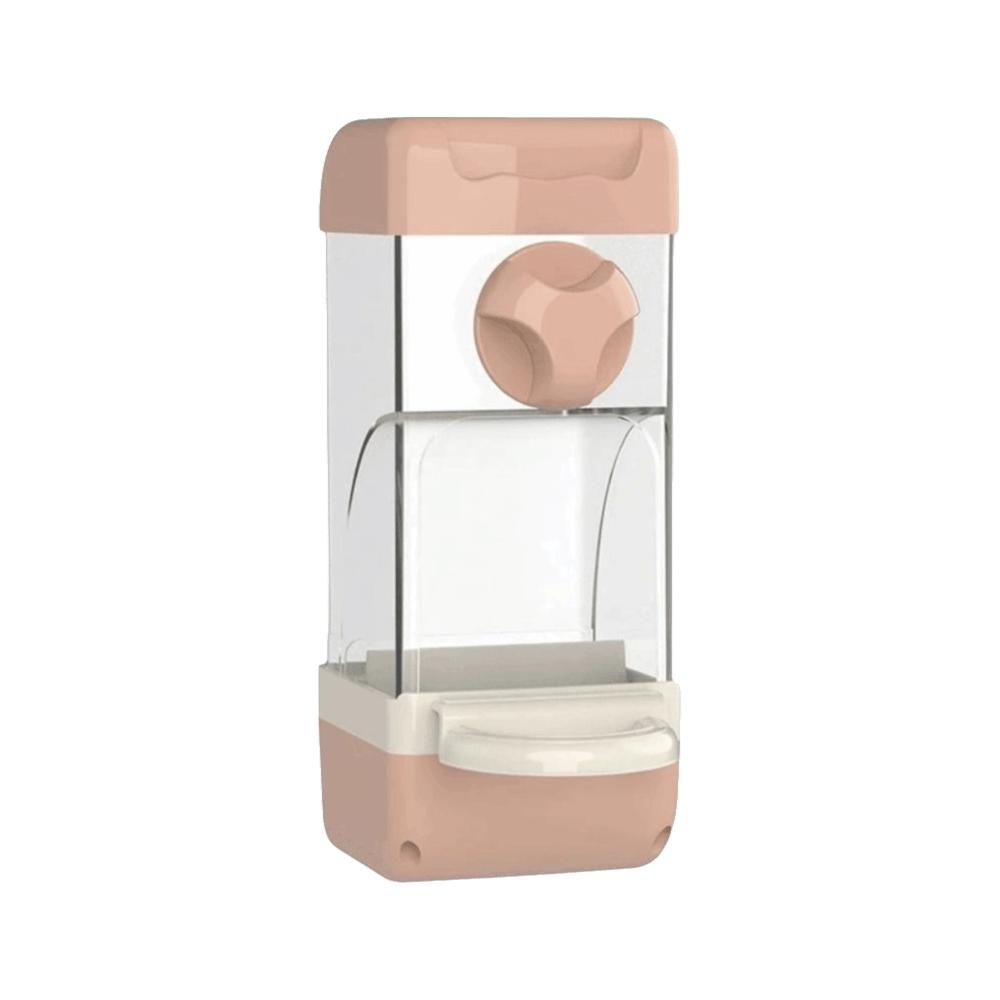 Large Capacity Automatic Bird Feeder Husk Separation Anti-Splash Bird Food Dispenser Anti-Spill with Magnetic Drawer blu