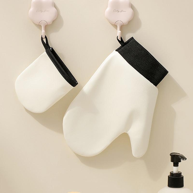 Body Lotion Glove Self-Tanning Mitt Double-Sided Prevents Sticky Hands Applicator Quick Dry Leather Glove Makeup Applicator