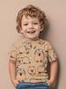 Funny Children's T-Shirts Dinosaur Pattern 3D Print Casual Cartoon Short Sleeved T-Shirts Outdoors Cute T-Shirts for Children