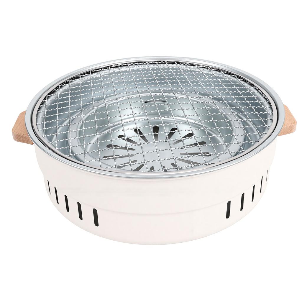 Portable Barbecue Grill Multifunctional Stainless Steel Compact Tabletop Barbecue Grill for Outdoor Camping