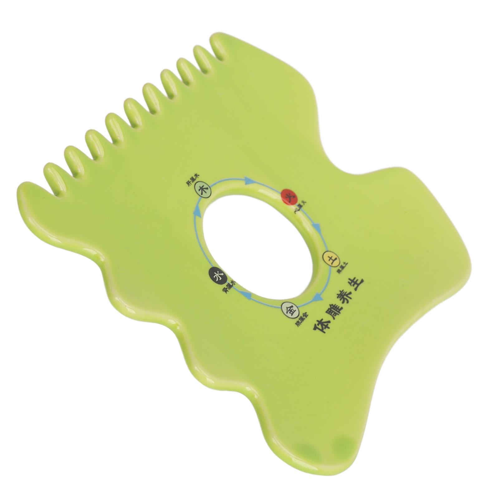 

Доска Гуаша Керамическая доска для соскабливания Различные края Ручной соскабливание Массажный инструмент для лепки Гуаша