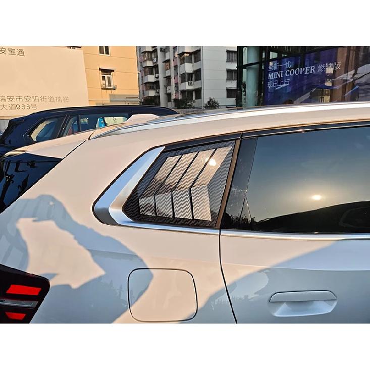 For BMW X3 2025 2026 Car Accessories ABS Side Door Rear View Window Spoiler Cover Trim ert Garnish Bezel