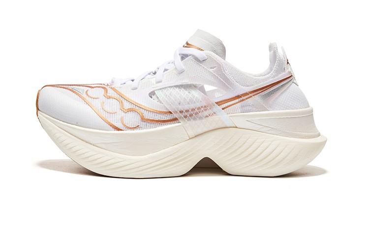 Saucony Endorphin Elite White Gold Women s - S10768-13 37