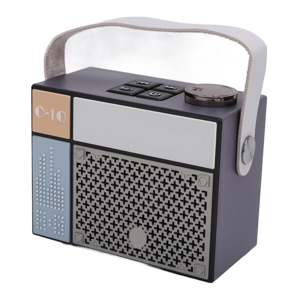 Bluetooth Speaker 5W Stereo Sound Modern Cute Pixels Style Portable Wireless Small Speaker for