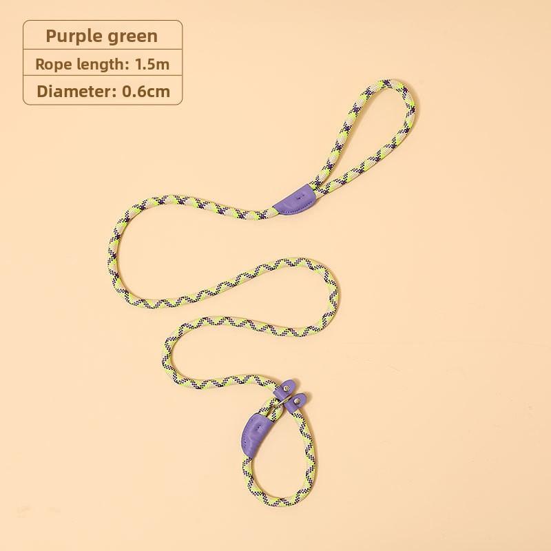 Dog Leashes, Explosion-proof Impact Training, Small, Medium and Large Dog Chains, Collars, Dog Walking Pet Supplies