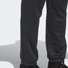 Adidas Knitted Sweatpants Men's Black Moderate Slim Fit Pants IC2415