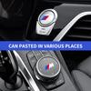 1/2/5/10 szt. Naklejki Dekoracyjne Wnętrza Samochodu Odznaki Stylizacja Auta Do BMW M X1 X3 X5 X6 X7 E30 E90 M3 E84 E83 F25 E83 F25 E91 E60