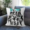 Games T-The Walking Dead Double-Sided Printed Pillow Cover Short Plush Suitable Living Rooms Bedrooms Sofas Throw Cushion Cover