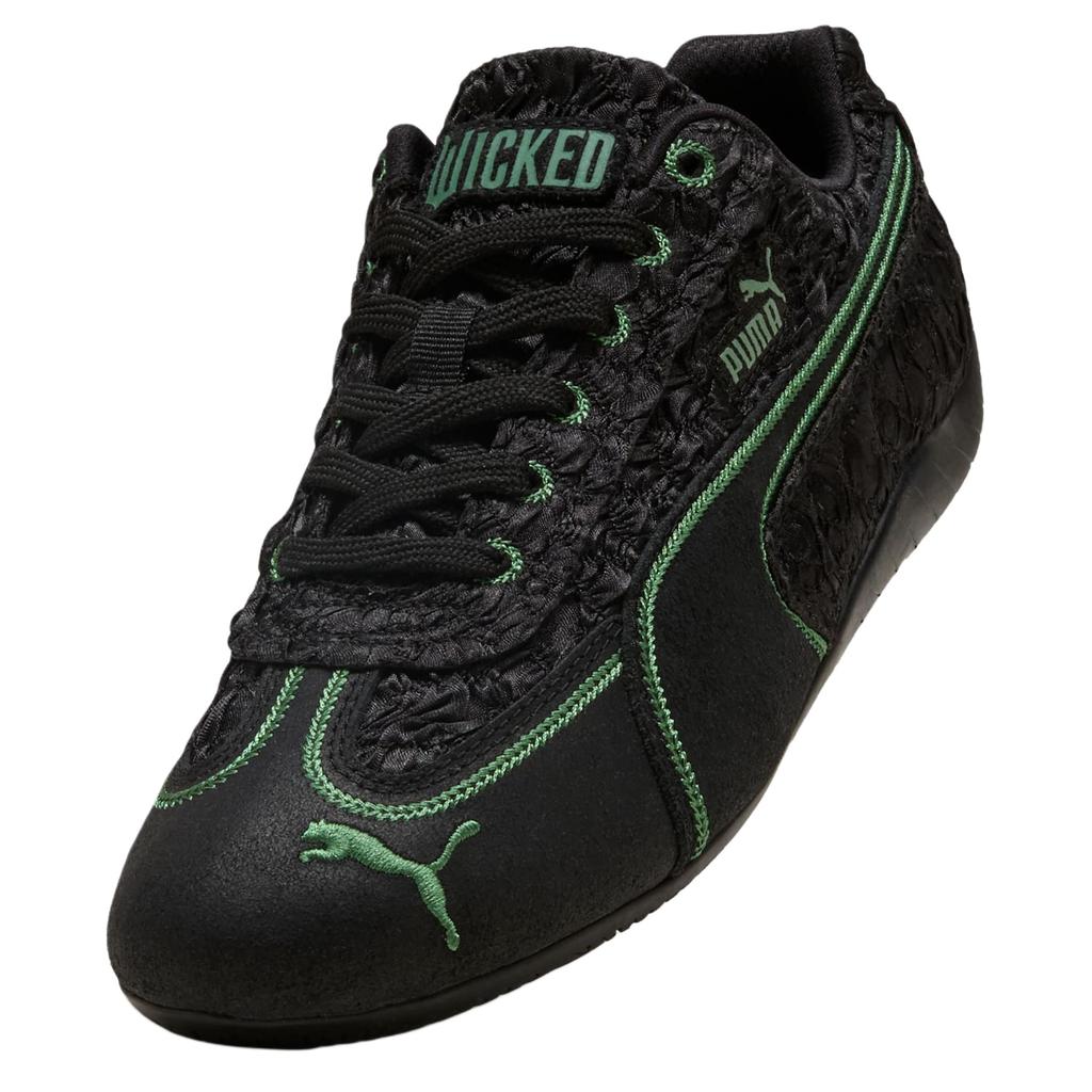 Wicked x Puma Speedcat Elphie Scarpe da Ginnastica Donna Nero Verde Profondo Verde Mirto Scuro 407137-01