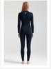 Women's Full 3MM Wetsuit: Long Sleeve, Thick, Warm, Ideal for Snorkeling, Swimming, Surfing, Cold Protection, Jellyfish Guard
