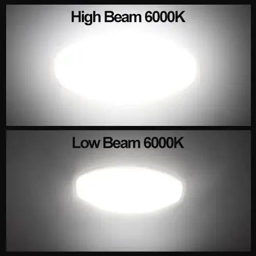 1PC 10000Lm H4 Led Bulb Motorcycle Moto BA20D Headlight Bulb IP68 CSP Lens Yellow White Lamp Scooter Accessories Fog Light