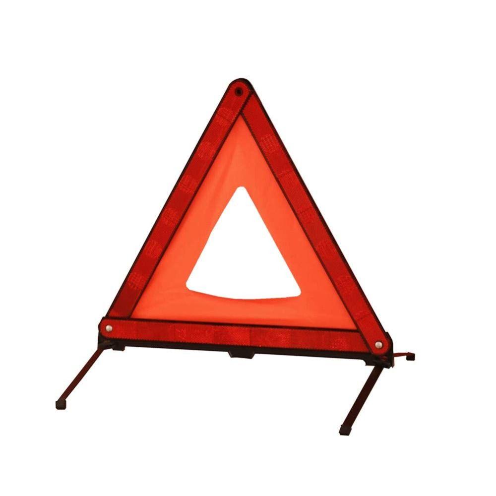Portable Folding Warning Triangles Red Reflective Hazard Triangle  Breakdown Rescue
