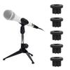 10 PCS Plastic Shock Proof 5 8  Male to 3 8  Female Screw Thread Adapter for Microphone Stand