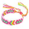 Bohemian Woven Friendship Bracelets for Women Girl Fashion Braided Handmade Tassels Wrap Boho Bracelets Adjustable