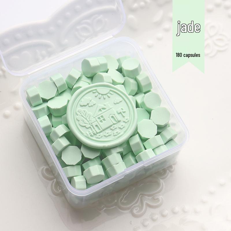 Matte Octagonal Sealing Wax Beads - Ice Cream Color Series for Wedding Invitations